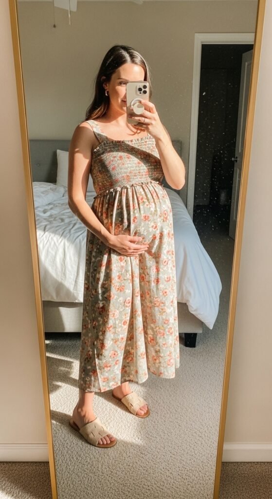 7 Summer Pregnancy Outfit Ideas for Moms-to-Be (Comfort Meets Style) 15 Whisk 31956d8bbc6cfb7b4af41b7381fde9bddr
