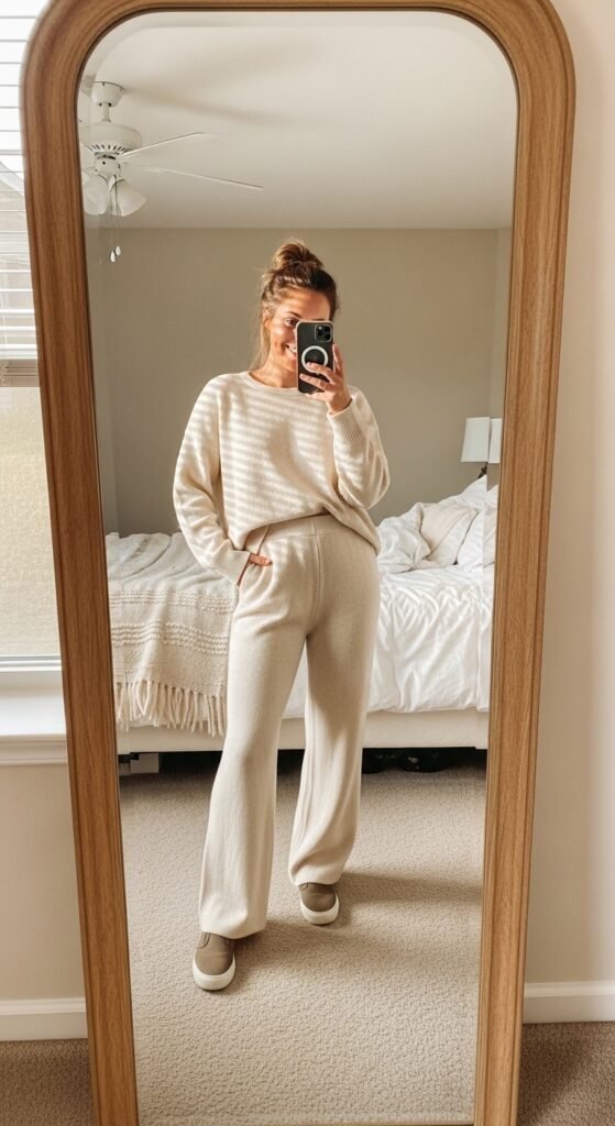 10 Travel Outfit Ideas for Women That Are Comfortable, Chic & Airport-Ready 17 Whisk 466ee2e9547cff19a784c3629d466cd6dr