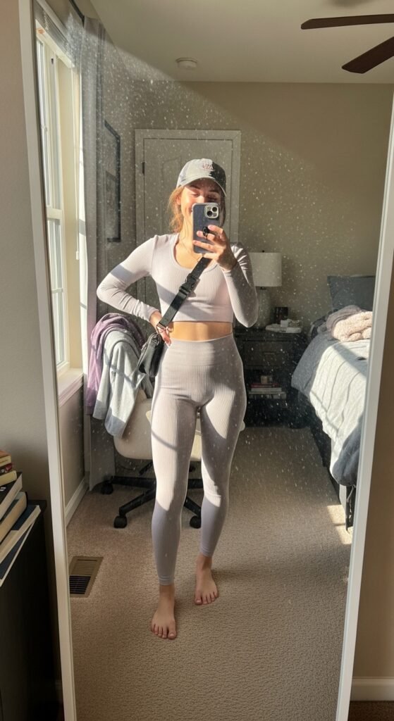 7 Fresh Spring Legging Outfits That Always Look Put-Together 9 Whisk 5fd19953485be32846a43c7b2bf34802dr