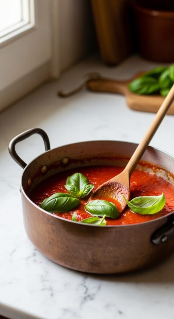 The Only Authentic Italian Tomato Sauce Recipe You’ll Ever Need 2 Whisk 866ab48e8cc5ad9b9814e985526bc2a5dr