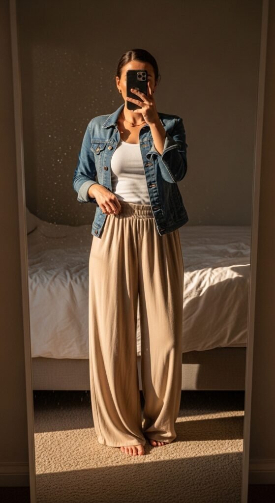 10 Travel Outfit Ideas for Women That Are Comfortable, Chic & Airport-Ready 8 Whisk 8bfe6766a7d0a658efc454dc27ea608adr