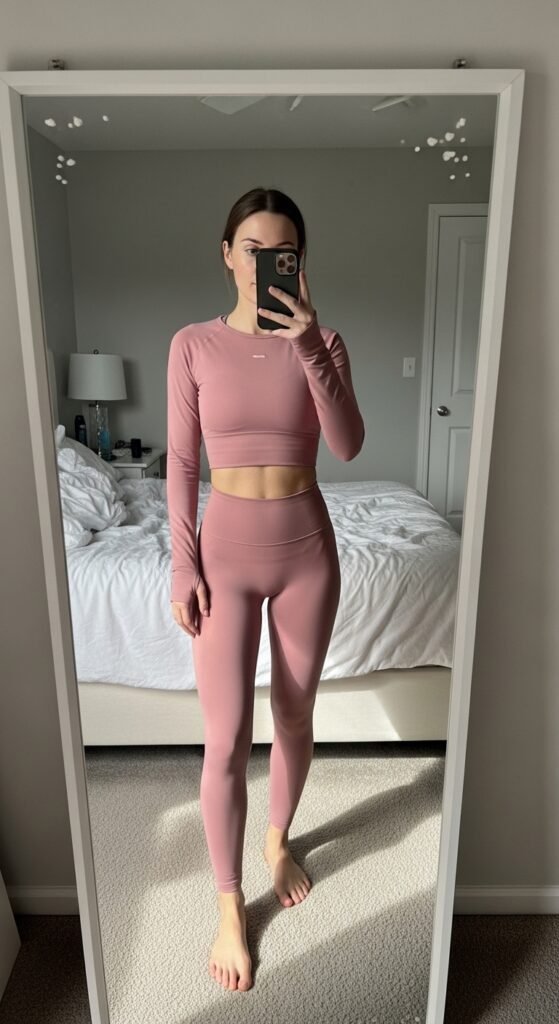 7 Matching Gym Outfit Ideas That Look Stylish & Feel Powerful 7 Whisk 9c9dec39233385da6c74ba4d3538131fdr