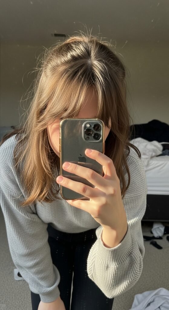 15 Half Up Half Down Hairstyles That Always Look Effortlessly Beautiful 7 Whisk bd7edef54015029bb8242831524331afdr