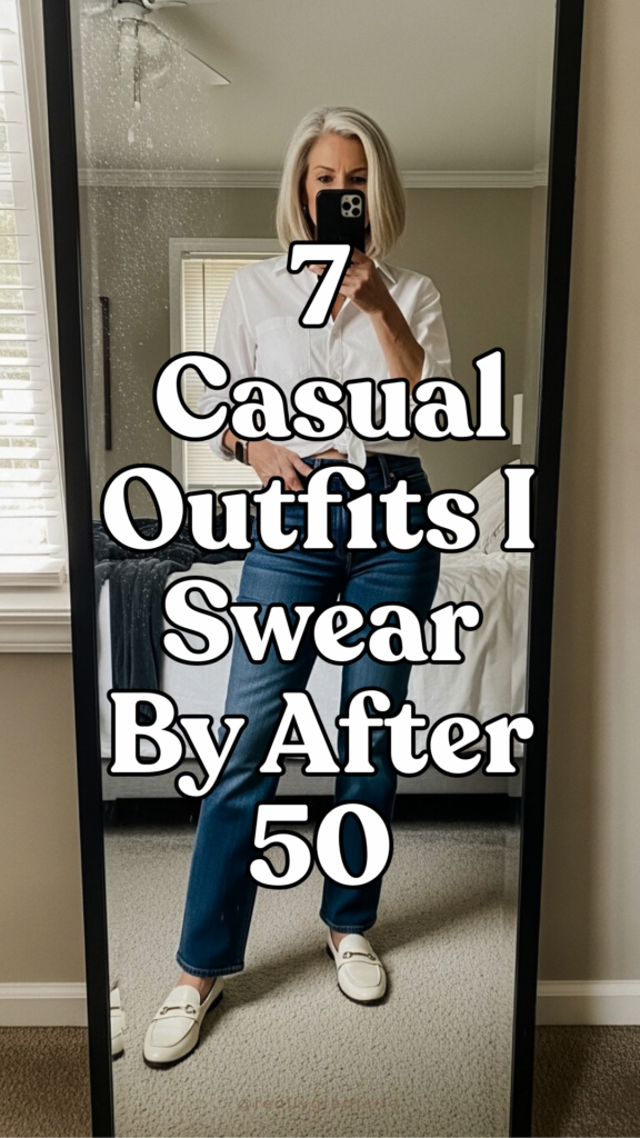 7 Casual Outfits I Swear By After 50 Comfortable, Polished & Never Boring 2 casual outfits for women over 50