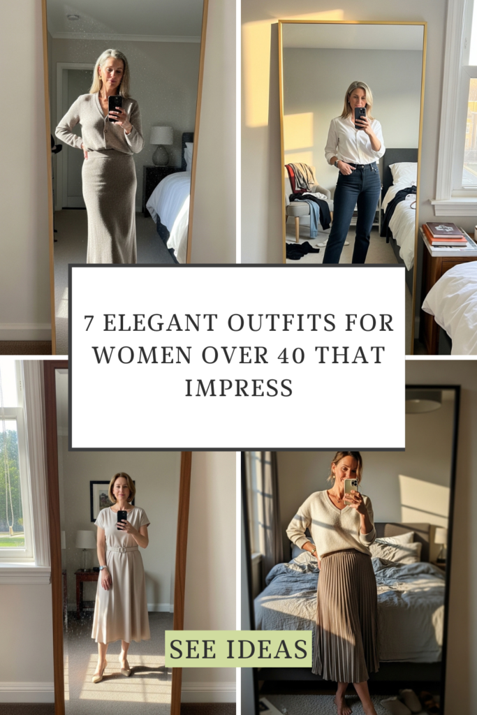 elegant outfits for women over 40 3