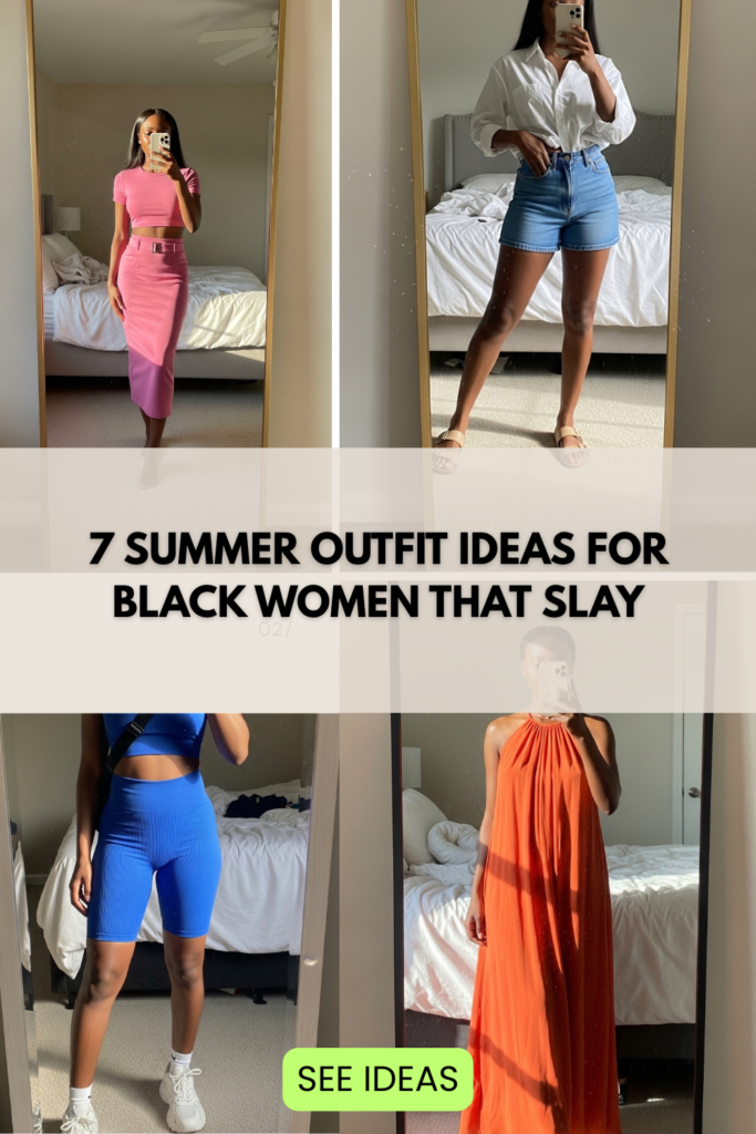 7 Summer Outfit Ideas for Black Women That Feel Bold, Feminine & Effortlessly Chic 2 summer outfits for black women