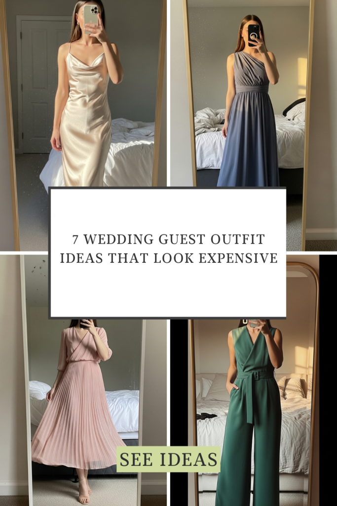 7 Wedding Guest Outfit Ideas That Feel Elegant, Modern & Effortlessly Polished 2 wedding guest outfit ideas