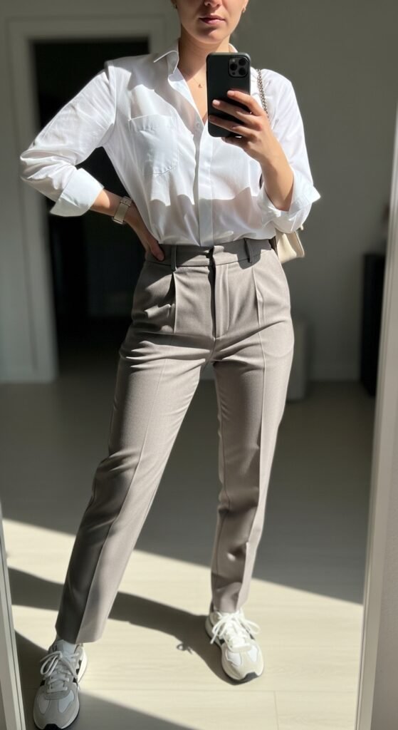 10 Office Outfits with Sneakers I Wear for a Chic & Comfortable Workday 👟✨ 4 Whisk 7aefae24c950ad18d184acf503c4dc79dr