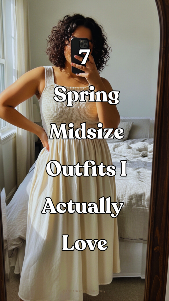 spring midsize outfits