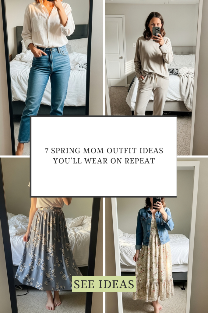 spring mom outfits