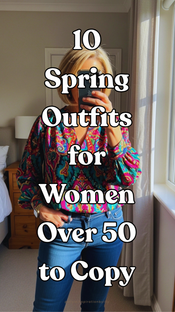 spring outfits for women over 50