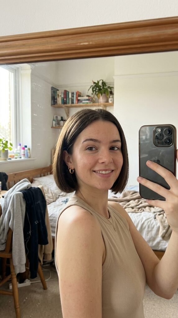 Girl taking mirror 202604250108