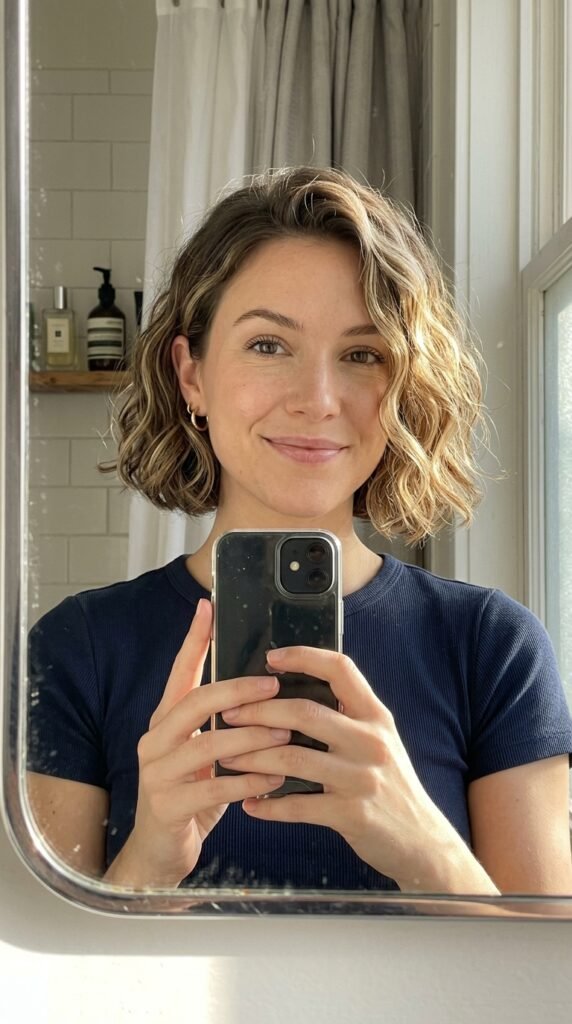 Wavy short bob 202604250110