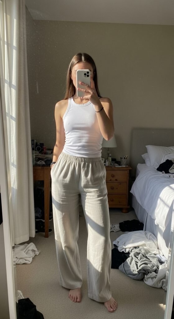 7 Linen Pants Outfit Ideas I Wear on Repeat (Effortless, Breathable & Chic ☀️) 2 Whisk d3c076b0bce5cb5989c4b925e9cbed72dr