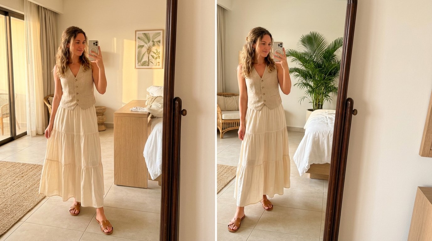 Girl taking mirror selfie 202605132353