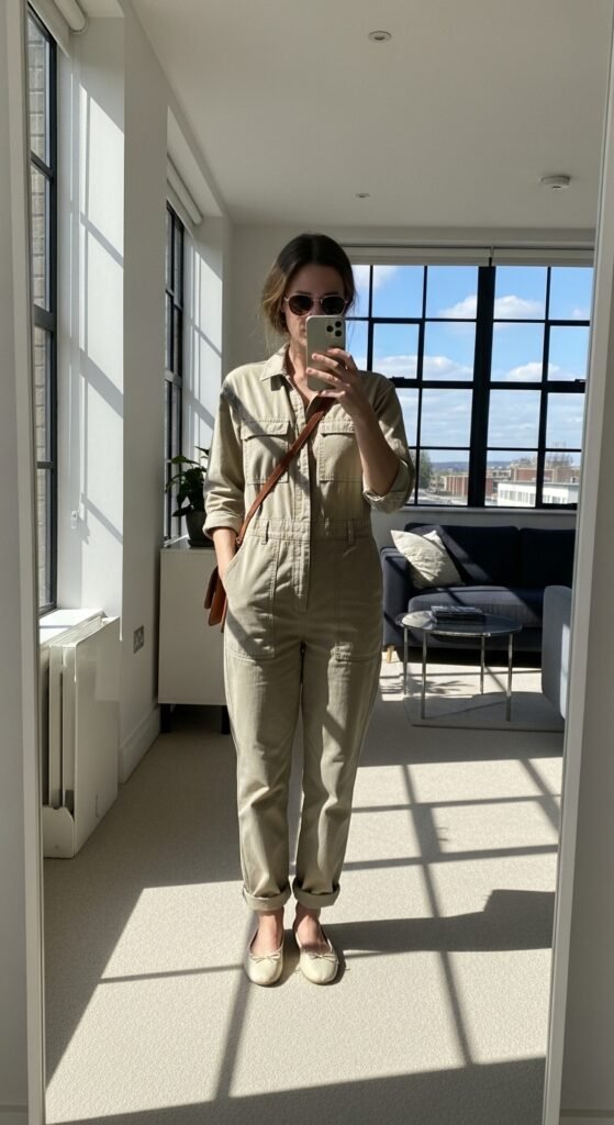 Girl wearing utility jumpsuit ba… 202605172344