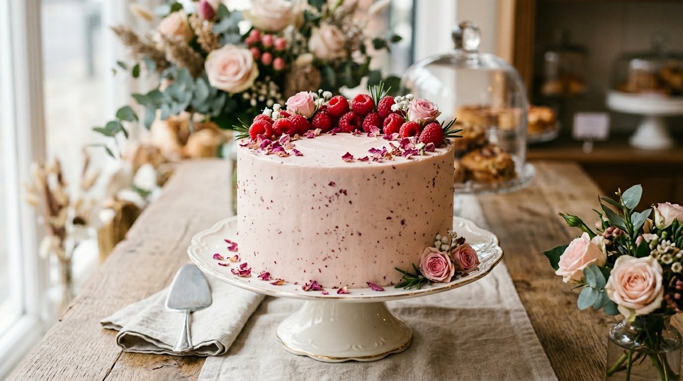 Raspberry rose layer cake 202605301404