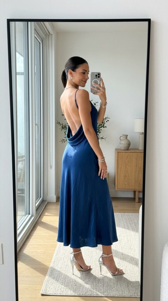 15 Blue Summer Dress Outfit Ideas I’d Actually Wear 16 Woman wearing blue dress 202605291559