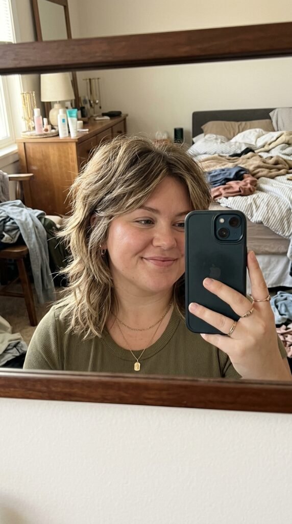 Woman with shag haircut 202605131533