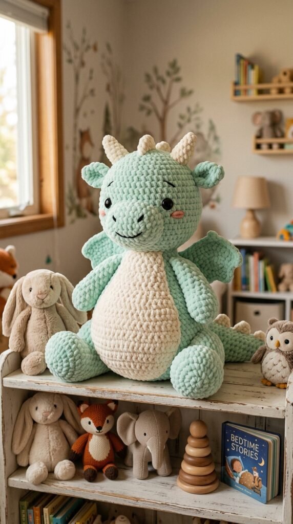 10 Crochet Dragon Patterns That Bring Fantasy to Life 3 Chunky crochet dragon plush 202606031654