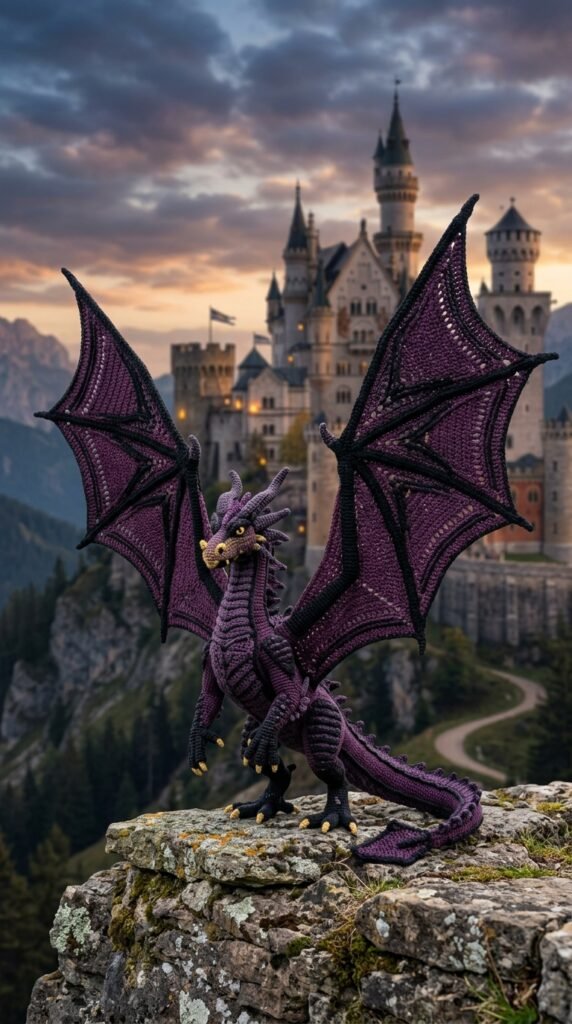 10 Crochet Dragon Patterns That Bring Fantasy to Life 9 Crochet fantasy dragon wings 202606031705