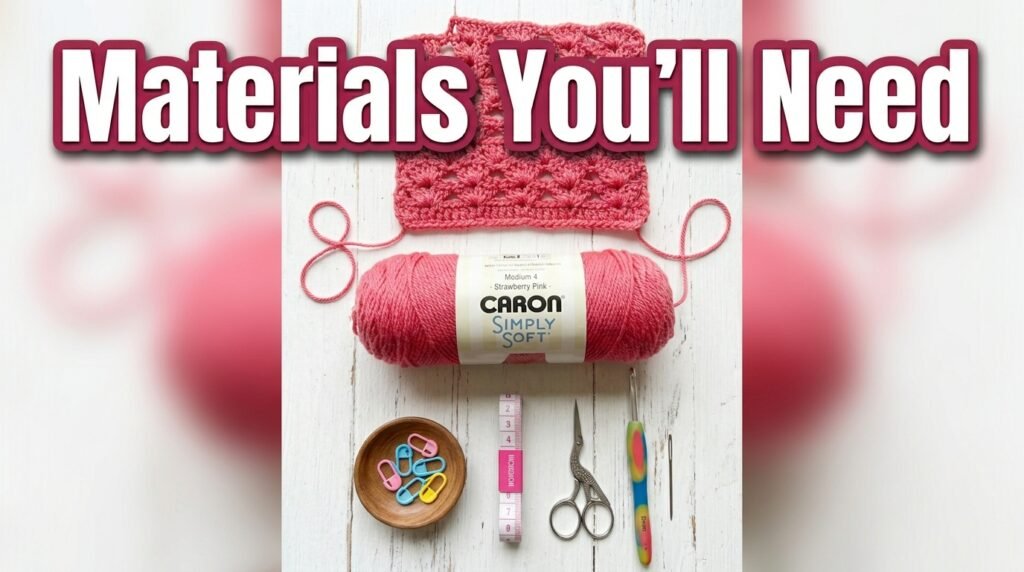 Irish Stitch Crochet Pattern Free 2 Crochet supplies on craft table 202606211901