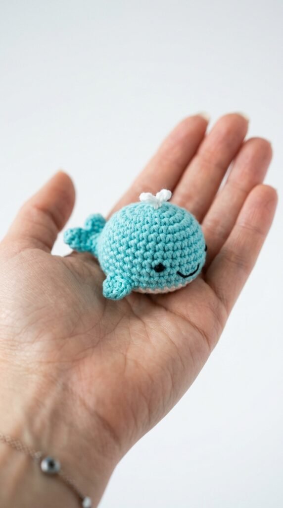 Mini crochet whale amigurumi 202606050011