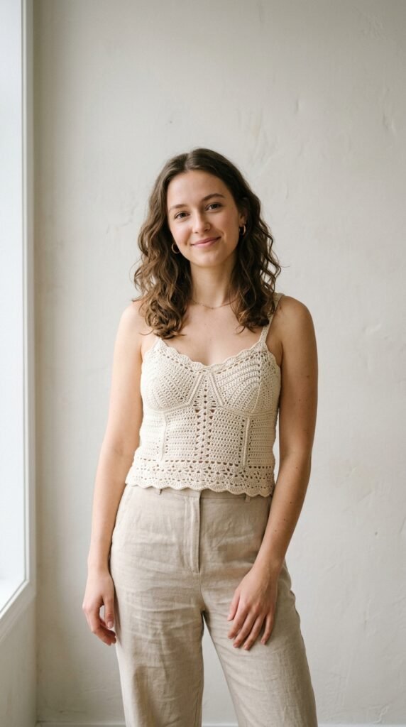 Modern crochet Alix tank top 202606191620