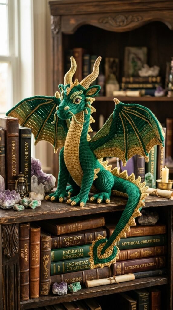 10 Crochet Dragon Patterns That Bring Fantasy to Life 11 Regal dragon plush crochet 202606031709