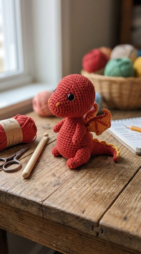 10 Crochet Dragon Patterns That Bring Fantasy to Life 2 Tiny crochet dragon amigurumi 202606031653
