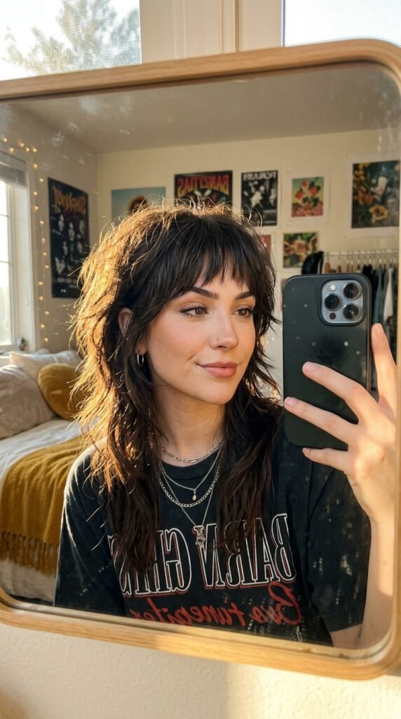Woman taking iPhone selfie 202606191727