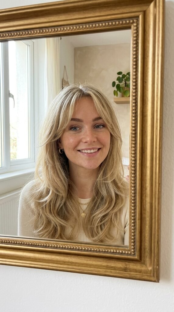 Woman taking mirror selfie 202606191807