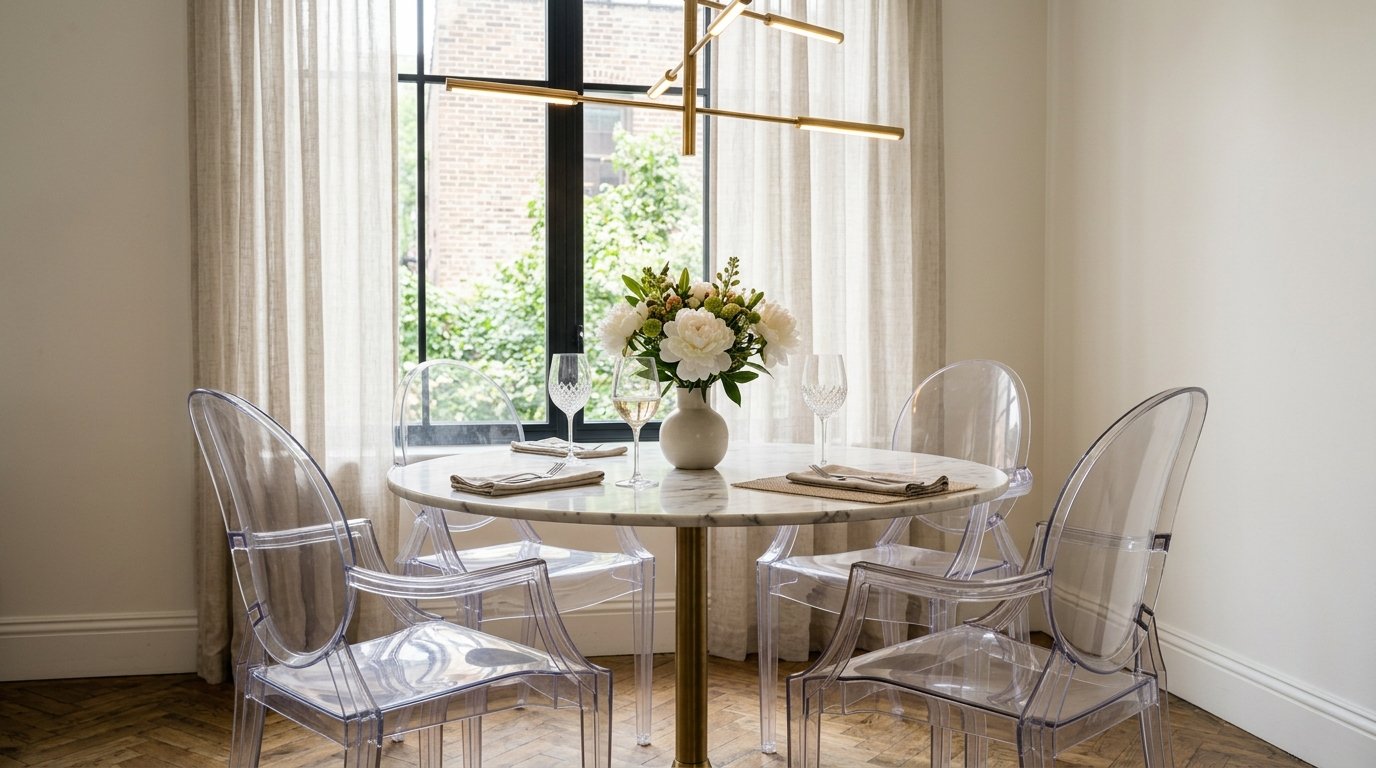 Dining room with marble table 202607140040 dining room