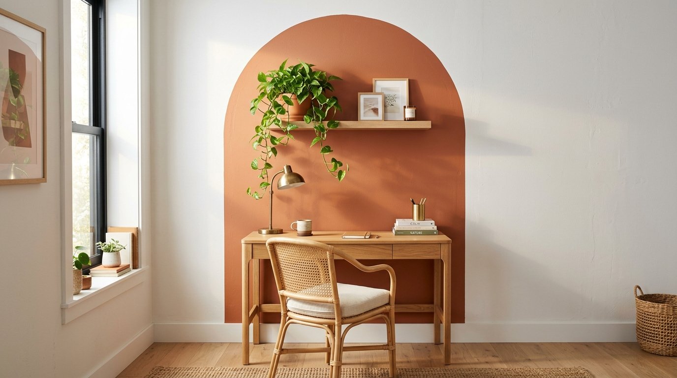 Home office arch desk chair 202607160320 Colorful home decor ideas