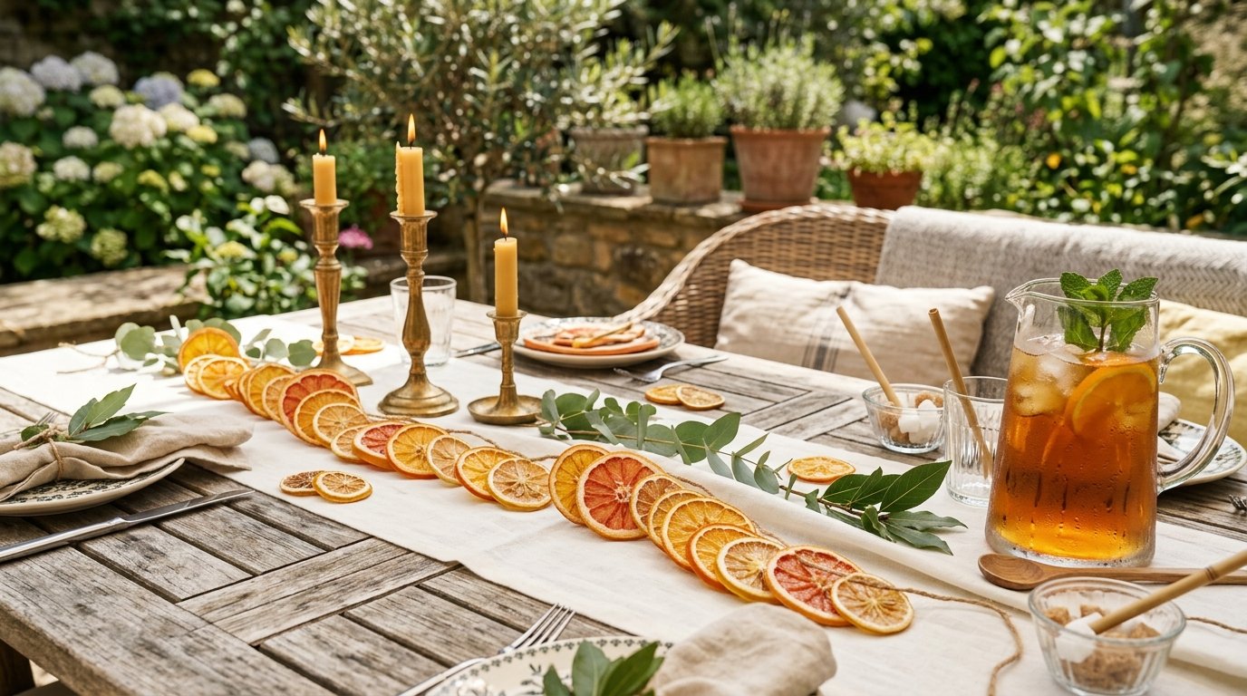 Patio table with dried fruit 202607140004 dining room