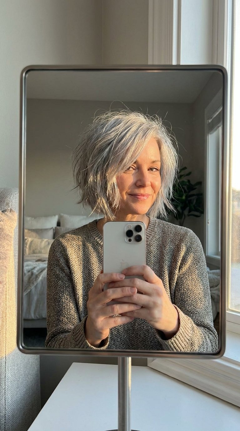 Ultra realistic iPhone mirror selfie of 202607011627