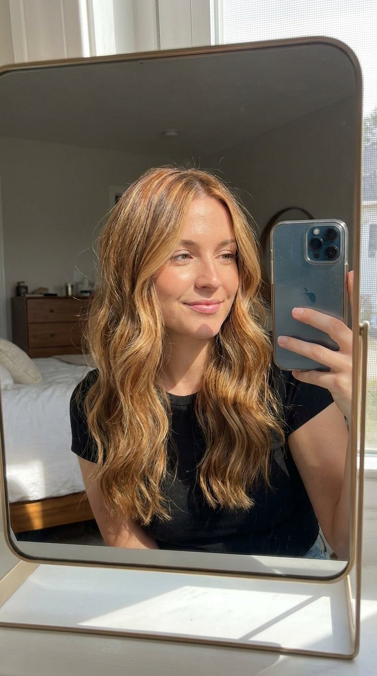 7 Summer Hair Color Ideas for 2026 That Everyone Will Be Talking About 7 Woman with golden honey balayage 202607032318