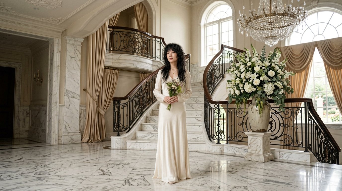 Woman with wolf cut foyer 202607151715