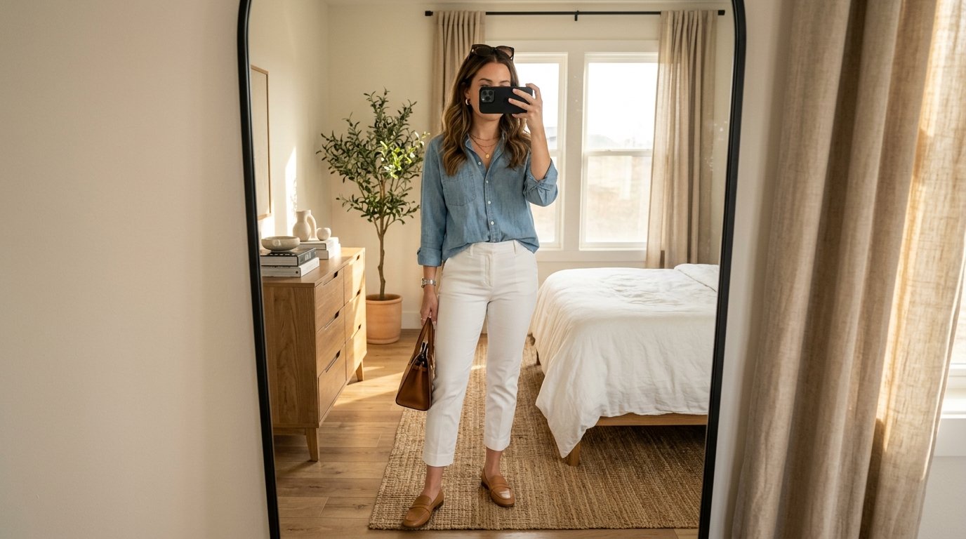 Woman taking mirror selfie 202608050017