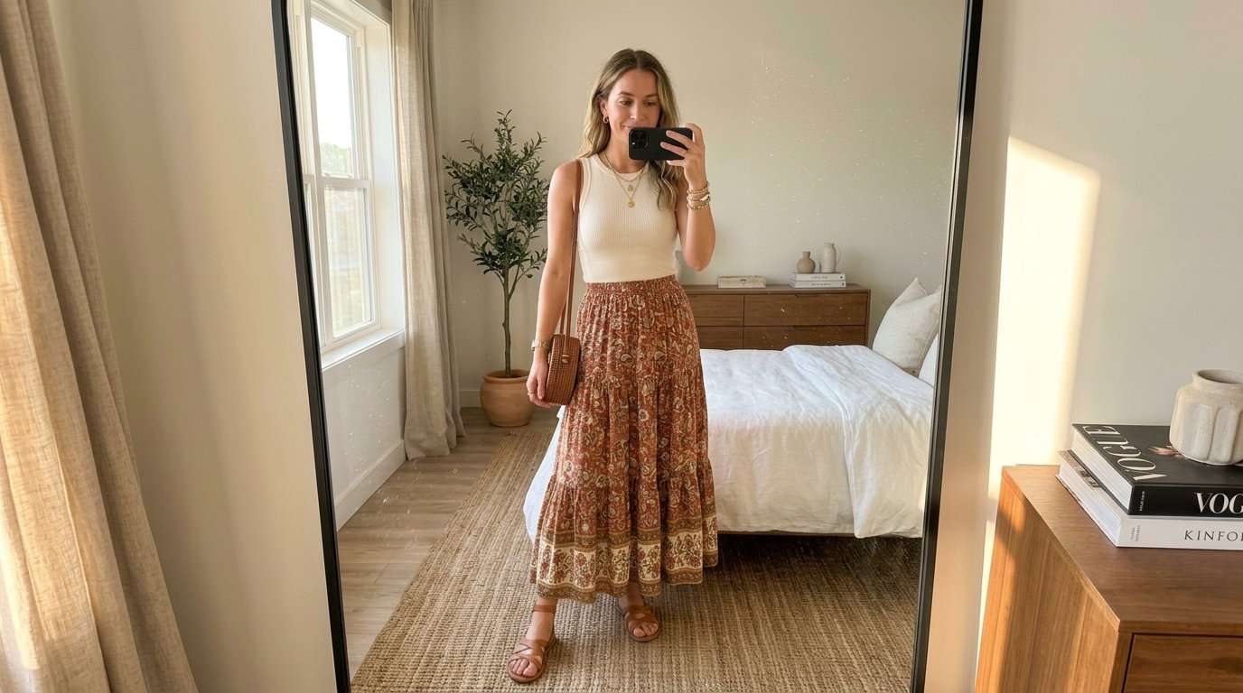 Woman taking mirror selfie 202608101536