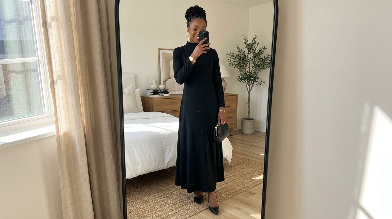 Woman taking mirror selfie 202608161520