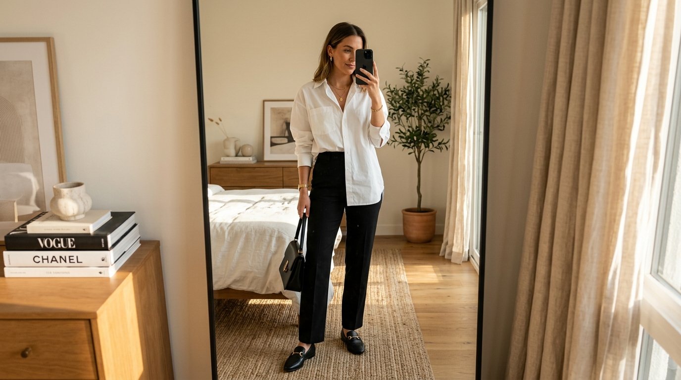 Woman taking mirror selfie 202608191848