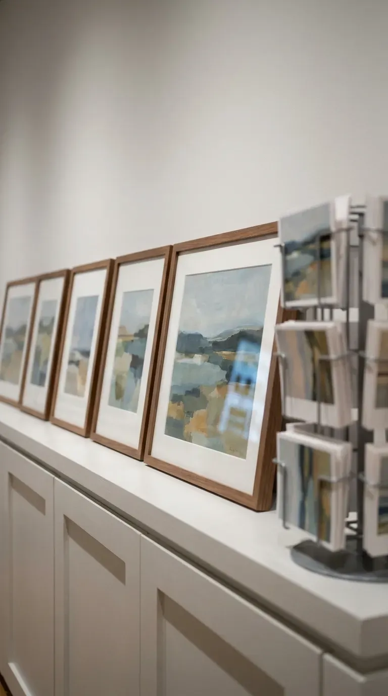 13 Craft Outing Ideas Every Maker Will Love 12 art prints and postcards displayed on a museum gift shop shelf